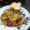 mandnand's cooksnap of when they made Kielbasa & Cabbage.
