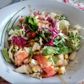El cooksnap de anabelyjc cuando hizo Ensalada de pera y nueces con mostaza y miel.