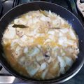 El cooksnap de Rosa Ucar cuando hizo Sepia encebollada.