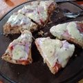 El cooksnap de Cristina Merino cuando hizo Pizza de harina integral y avena.