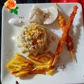 کوک اسنپ رز قرمز بعد از امتحان کردن چلو میگو سوخاری 😋😍.