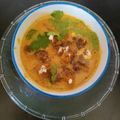 sudha dhanuka's cooksnap of when they made Gatte ki sabji (Besan ke gatte / Gram flour Curry).