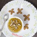 Madhu Jain का कुकस्नैप जब उन्होंने बेसन का हलवा(besan ka halwa recipe in hindi) बनाया था।