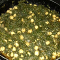 El cooksnap de Manuel Castilleja cuando hizo Espinacas con garbanzos.
