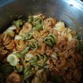 El cooksnap de Irene cuando hizo Tallarines en atún.