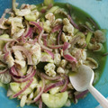 El cooksnap de Cecilia Oliveros cuando hizo Aguachile.