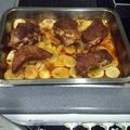 El cooksnap de Corina Buga cuando hizo Costillas de cerdo ibérico adobadas al horno.