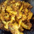 sarita kashyap का कुकस्नैप जब उन्होंने फूलगोभी की सब्जी (phoolgobi ki sabzi recipe in Hindi) बनाया था।