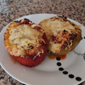 El cooksnap de Laura Hernandez Rosa cuando hizo Pimientos rellenos.