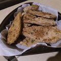 El cooksnap de Jacqueline Juarez cuando hizo Milanesas de berenjena.
