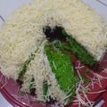 Cooksnap dari Iiyamzt Loppe Lupph untuk resep Bolu Jadul Topping Keju