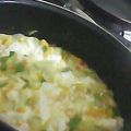 El cooksnap de Irma Mireles cuando hizo Calabacitas con tres quesos.