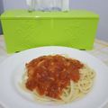 Cooksnap dari Ayu Nirwana untuk resep Menu anak 2th+ spaghetti saus home made