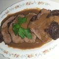 El cooksnap de Akane 613 cuando hizo Morcillo o jarrete de ternera con salsa de zanahoria y vino tinto.