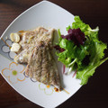 El cooksnap de Gera cuando hizo Cocina para parejas: Anchoa a la plancha.