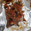 El cooksnap de Koko Ortiz cuando hizo Filete de pescado empapelado.