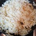 El cooksnap de javier cuando hizo Coliflor esparragada.