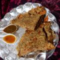 Tânvi Vârshnêy का कुकस्नैप जब उन्होंने मूंग की दाल का चीला(Moong ki daal ka chila recipe in Hindi) बनाया था।