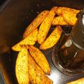 El cooksnap de Alfredo Yuste cuando hizo Patatas gajos (Hechas en freidora de aire SOGO).