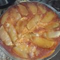 El cooksnap de Ana Maimo cuando hizo Tarta de Manzanas invertida.