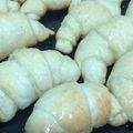 El cooksnap de Eugenia Molina cuando hizo Medialunas de manteca.