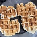 El cooksnap de Leonel Ganga cuando hizo Waffles saludables.