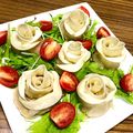 chie125's cooksnap of when they made キャベツたっぷり！薔薇餃子.