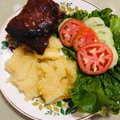 El cooksnap de Vanialu25 cuando hizo Costillas de cerdo con salsa de mostaza y miel.