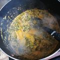 Kazeem Lawal's cooksnap of when they made Egusi Soup.