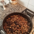 El cooksnap de Victor Esteban cuando hizo Habas a la catalana.