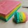 Cooksnap dari Lusy Anna untuk resep Mini Roll Cake Rainbow / Bolu Gulung Pelangi Kukus Anti Gagal