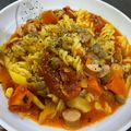 Camy 的 『蕃茄義大利肉醬麵』電子鍋版 cooksnap