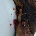 El cooksnap de Nathalia Hernández cuando hizo Torta de Pan con bocadillo en sartén.
