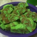 Cooksnap dari Santi Djap untuk resep steamed chocho pandan cake