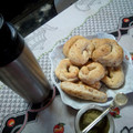 El cooksnap de Natalia cuando hizo Rosca de chicharrones de mi abuela.
