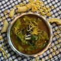 Priyanka Chirayu Oza's cooksnap of when they made તુરીયા સેવ નું શાક (Turiya Sev Shak Recipe In Gujarati).