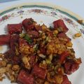 Cooksnap dari Yohana Tia untuk resep Kentang-sosis saus Inggris