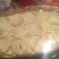 El cooksnap de Gina Gutierrez cuando hizo Carlota de limón, piña y nuez.