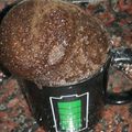 El cooksnap de Emiliano Colazo cuando hizo Torta de chocolate en microondas.