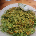 El cooksnap de Matias Ortiz García cuando hizo Macarrones con espinacas y mascarpone.