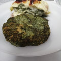El cooksnap de Make Martin cuando hizo Hamburguesas verdes (de espinacas y pollo).