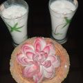Indali lampa का कुकस्नैप जब उन्होंने बनाना चीकू शेक (Banana Chikoo Shake Recipe in Hindi) बनाया था।