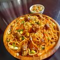  Dr.Madhumita Mishra's cooksnap of when they made Chowmein Noodles (Veg).