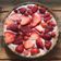 El cooksnap de Beant Devkaur cuando hizo Kuchen alemán con frutillas.