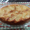 El cooksnap de Silvia Quiroga cuando hizo Torta invertida de manzana light.