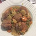 El cooksnap de Nacho Albarrán cuando hizo Albóndigas con verduras.