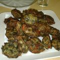El cooksnap de María Eugenia Walker Lechner cuando hizo Croquetas de acelga.