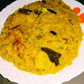Nandita Mukherjee's cooksnap of when they made মুসুর ডালের খিচুড়ি(musur daler khichuri recipe in bengali).