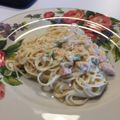 Cooksnap dari Shafira Anindita untuk resep Fetucini Salmon