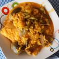 El cooksnap de Nai Pi cuando hizo Arroz meloso con bacalao, alcachofas y trigueros.